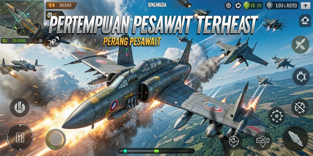 Tampilan antarmuka permainan <strong>IDNGARUDA</strong> yang menarik dan dinamis.