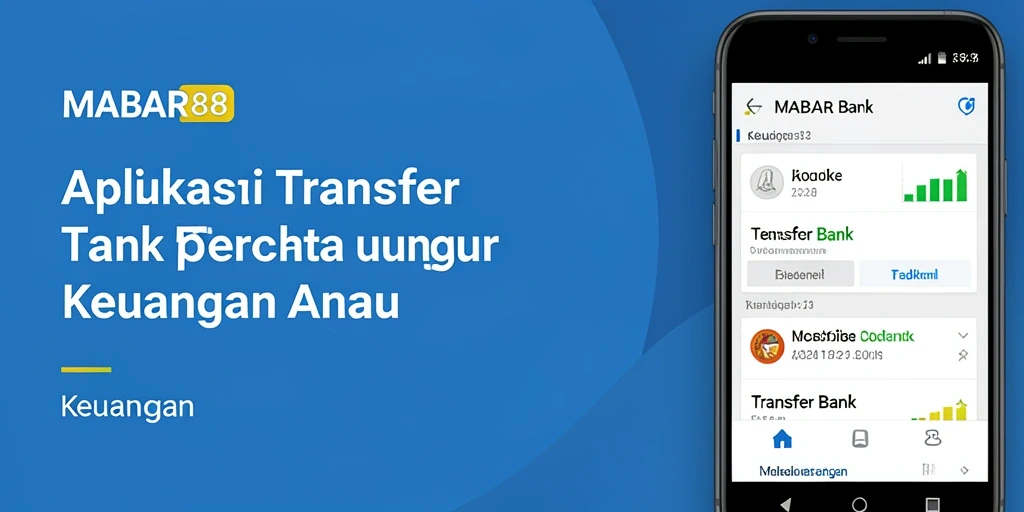 Antarmuka MABAR88 yang intuitif untuk proses Transfer Bank.