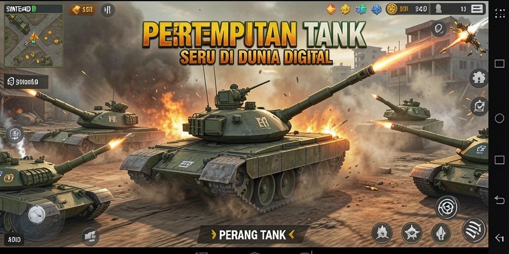 Antarmuka <strong>SINTE4D</strong> yang menawan saat pertempuran berlangsung.