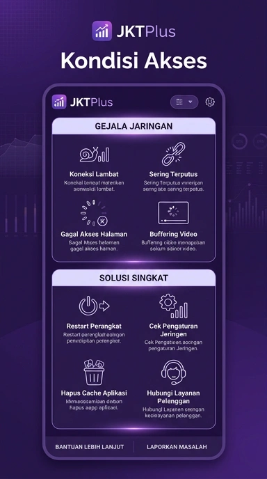 Tampilan link alternatif jktplus